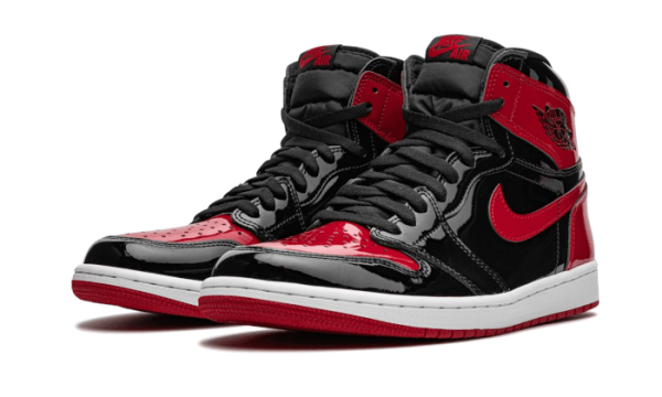 Nike Sko Air Jordan 1 High OG Patent Bred